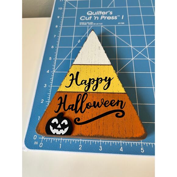 Halloween Mixed Wooden Plastic decorative lot of 6 - Picture 11 of 14